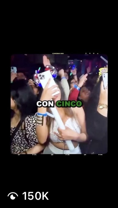 Fiesta con texto